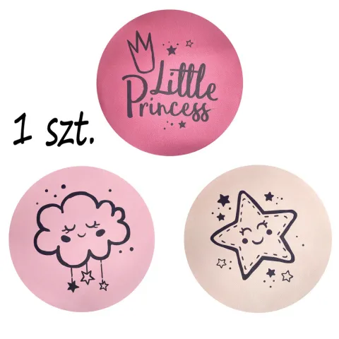 Poduszka ekoskóra z serii LITTLE PRINCESS 1 szt. 6 cm AKSON