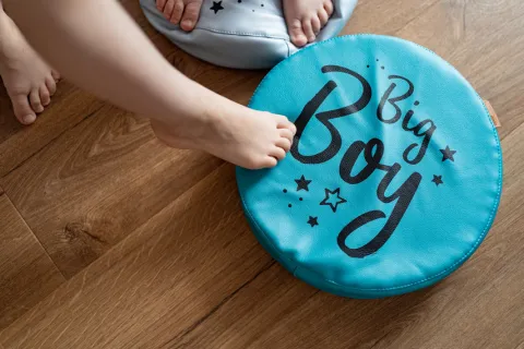 Poduszki ekoskóra BIG BOY zestaw 3 szt. 6 cm AKSON