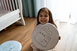 Poduszki ekoskóra ZWIERZĄTKA Rodzinki 3 cm 1 szt. AKSON