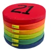 Poduszki kodura zestaw Liczby 21-25 + 1 gładka (6 szt.) AKSON