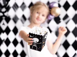 Pojemniki na Popcorn pudełka Halloweenowe 6 szt.