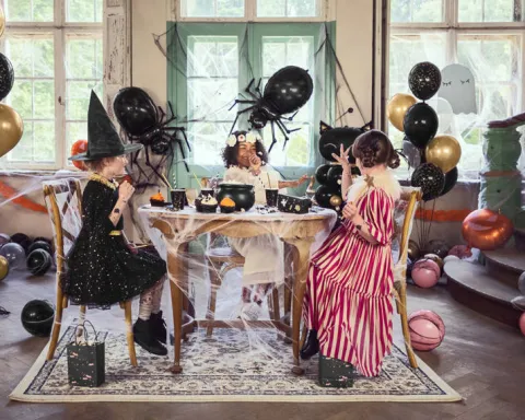 Pojemniki na Popcorn pudełka Halloweenowe 6 szt.