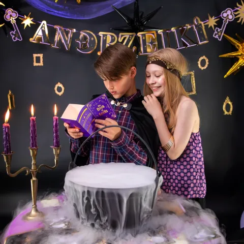 Pojemniki na przekąski Popcorn Andrzejki Wróżki Magia 3 szt.