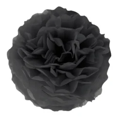 Pompon dekoracyjny bibułowy Halloween 1 szt. 35 cm