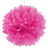 Pompon dekoracyjny bibułowy różne kolory DUŻY 35 cm
