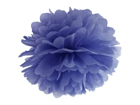 Pompon dekoracyjny bibułowy różne kolory 25 cm