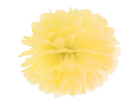 Pompon dekoracyjny bibułowy różne kolory 25 cm