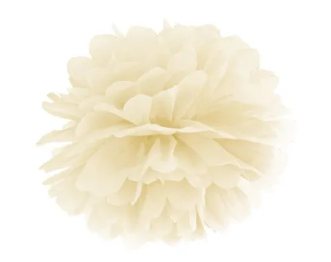 Pompon dekoracyjny bibułowy różne kolory DUŻY 35 cm