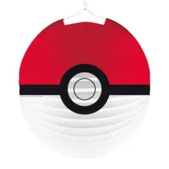 Pompon dekoracyjny bibułowy Pokemon Pokeball 25cm