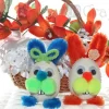 Pompony akrylowe MIX NEON 78 szt