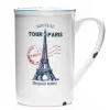 Porcelanowy kubek retro - Paris