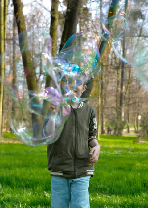 Proszek na Płyn do dużych baniek mydlanych Leo Creative