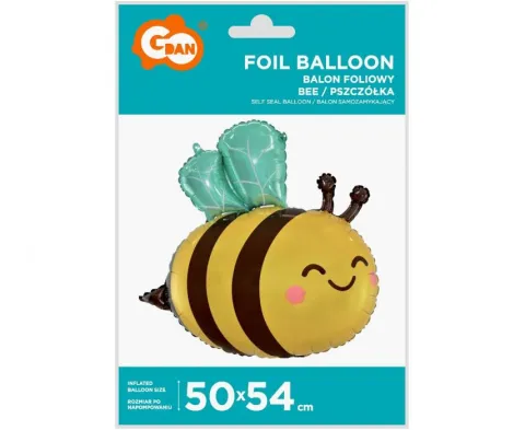 PSZCZÓŁKA balon foliowy 50 x 54 cm
