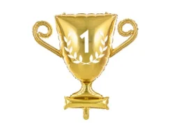 Puchar trofeum balon foliowy złoty 64 cm