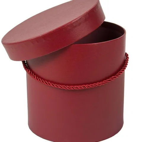 Pudełko prezentowe FlowerBox bordowy 15cm