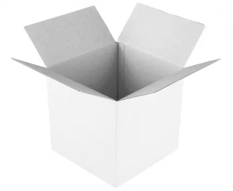 Pudło Karton klapowy do paczki balonowej biały 650x650x650