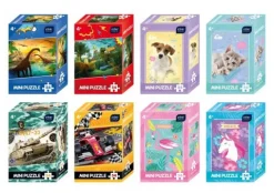 Puzzle MINI 54 elementy Mix wzorów