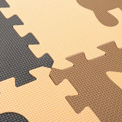 PUZZLE PIANKOWE Zwierzątka mata antypoślizgowa 9 elem.
