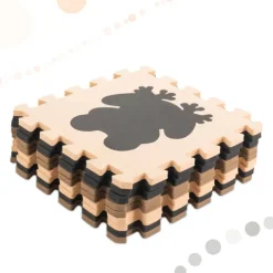 PUZZLE PIANKOWE Zwierzątka mata antypoślizgowa 9 elem.