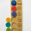 Puzzle sensoryczne kółeczka XXL