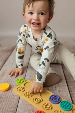 Puzzle sensoryczne kółeczka XXL
