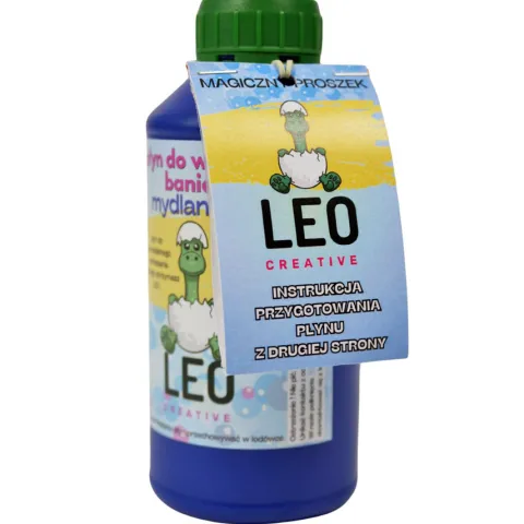 Płyn do dużych baniek mydlanych Koncentrat 0,5 l Leo Creative