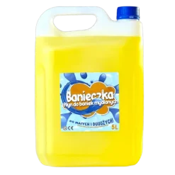 Płyn do dużych baniek mydlanych Banieczka 5L