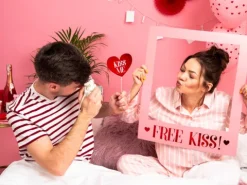 Ramka do zdjęć fotobudka selfie Free Kiss 50x59 cm