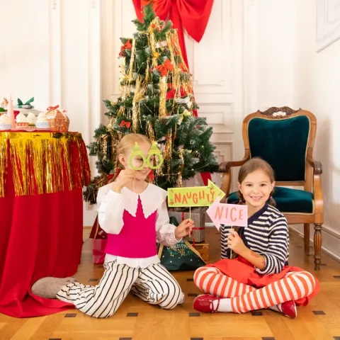 Rekwizyty do zdjęć Boże Narodzenie 13szt.