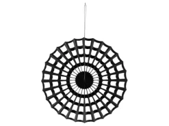Rozeta dekoracyjna Pajęczyna czarna 50 cm