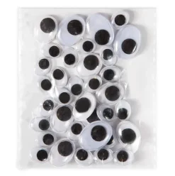 Ruchome oczka OWALNE MIX 36 szt