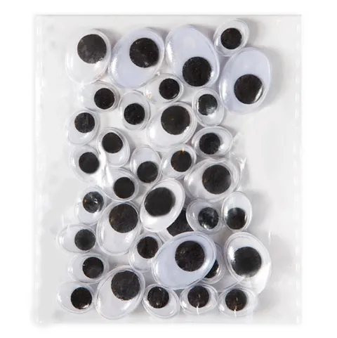 Ruchome oczka OWALNE MIX 36 szt