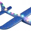 Samolot szybowiec styropianowy LED zabawka dla dzieci 47 cm/ mix kolorów