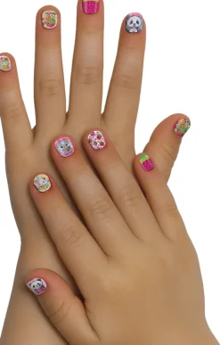 Samoprzylepne paznokcie dla dziewczynki Tutti Sweety 12 szt.