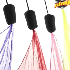 SCARF POI do żonglowania kolor ZIELONY