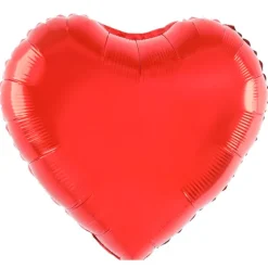 Serce gigant czerwone balon foliowy 32