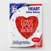 Serce Love You More balon foliowy holograficzny 18"