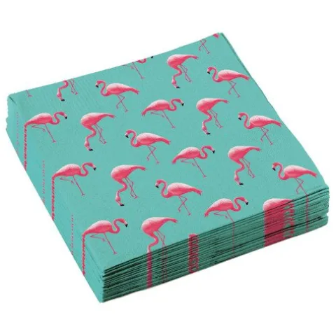 Serwetki Flamingi 33 x 33 cm 20szt