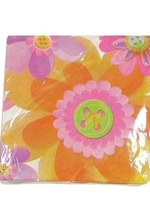 Serwetki Kwiaty 25 x 25 cm 20szt