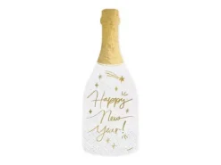 Serwetki na Sylwestra Happy New Year BUTELKA szampan 19 cm 20 szt.