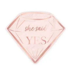 Serwetki papierowe Brylat różowy She said YES 10 szt.