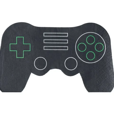 Serwetki papierowe Gaming Party GAMEPAD 16,5 cm 16 szt.