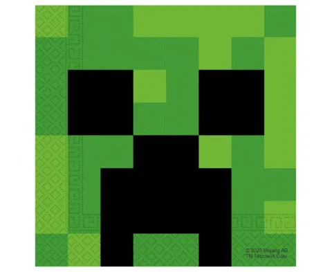 Serwetki papierowe Minecraft 33 x 33 cm 20 szt.