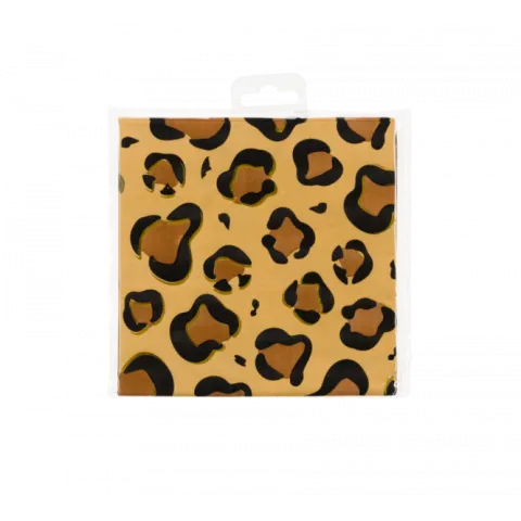 Serwetki papierowe Safari lampart cętki 32x32 cm 16 szt.