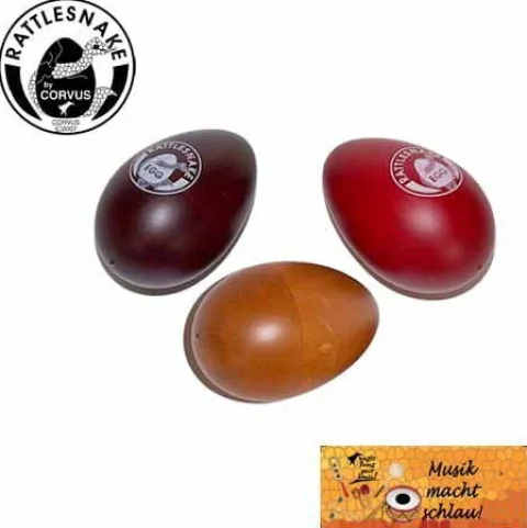 SHAKER EGG Drewniane jajko grzechotka
