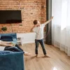 Skakanka sznurkowa z drewnianymi rączkami Akson 2m