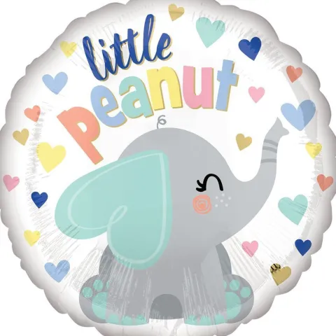 Słonik little peanut balon foliowy 18"