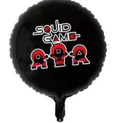 SQUID GAME balon foliowy okrągły 45 cm