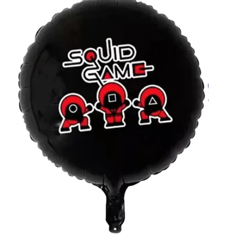 SQUID GAME balon foliowy okrągły 45 cm