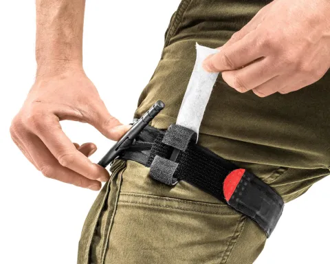 Staza taktyczna - opaska uciskowa